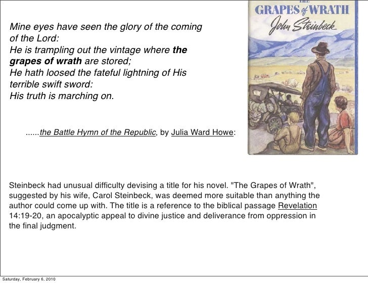 essays on grapes of wrath The following sample is devoted to the book the grapes of wrath our the grapes of wrath essay provides an overview on how this type of paper should be written this sample was created by a professional writer according to the academic standards you can also find other samples on our site like paradise lost essay sample. essays on grapes of wrath The following sample is devoted to the book the grapes of wrath our the grapes of wrath essay provides an overview on how this type of paper should be written this sample was created by a professional writer according to the academic standards you can also find other samples on our site like paradise lost essay sample.