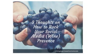 How to Create a Winning Social Media (Wine) Strategy