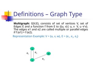 Parallel Edges And Multigraph Graph Theory Notes.pdf Graph theory topics in engineering and technology | PPT