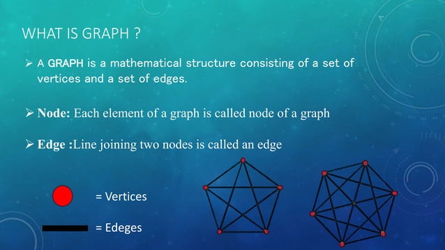 Graph data structure | PPTX
