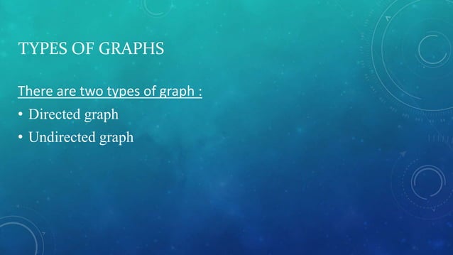Graph data structure | PPTX