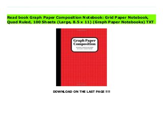 DOWNLOAD ON THE LAST PAGE !!!!
Download direct Graph Paper Composition Notebook: Grid Paper Notebook, Quad Ruled, 100 Sheets (Large, 8.5 x 11) (Graph Paper Notebooks) Don't hesitate Click https://fubbooksinfo001.blogspot.com/?book=172465862X Read Online PDF Graph Paper Composition Notebook: Grid Paper Notebook, Quad Ruled, 100 Sheets (Large, 8.5 x 11) (Graph Paper Notebooks), Read PDF Graph Paper Composition Notebook: Grid Paper Notebook, Quad Ruled, 100 Sheets (Large, 8.5 x 11) (Graph Paper Notebooks), Download Full PDF Graph Paper Composition Notebook: Grid Paper Notebook, Quad Ruled, 100 Sheets (Large, 8.5 x 11) (Graph Paper Notebooks), Download PDF and EPUB Graph Paper Composition Notebook: Grid Paper Notebook, Quad Ruled, 100 Sheets (Large, 8.5 x 11) (Graph Paper Notebooks), Download PDF ePub Mobi Graph Paper Composition Notebook: Grid Paper Notebook, Quad Ruled, 100 Sheets (Large, 8.5 x 11) (Graph Paper Notebooks), Downloading PDF Graph Paper Composition Notebook: Grid Paper Notebook, Quad Ruled, 100 Sheets (Large, 8.5 x 11) (Graph Paper Notebooks), Download Book PDF Graph Paper Composition Notebook: Grid Paper Notebook, Quad Ruled, 100 Sheets (Large, 8.5 x 11) (Graph Paper Notebooks), Download online Graph Paper Composition Notebook: Grid Paper Notebook, Quad Ruled, 100 Sheets (Large, 8.5 x 11) (Graph Paper Notebooks), Download Graph Paper Composition Notebook: Grid Paper Notebook, Quad Ruled, 100 Sheets (Large, 8.5 x 11) (Graph Paper Notebooks) pdf, Read epub Graph Paper Composition Notebook: Grid Paper Notebook, Quad Ruled, 100 Sheets (Large, 8.5 x 11) (Graph Paper Notebooks), Read pdf Graph Paper Composition Notebook: Grid Paper Notebook, Quad Ruled, 100 Sheets (Large, 8.5 x 11) (Graph Paper Notebooks), Download ebook Graph Paper Composition Notebook: Grid Paper Notebook, Quad Ruled, 100 Sheets (Large, 8.5 x 11) (Graph Paper Notebooks), Download pdf Graph Paper Composition Notebook: Grid
Paper Notebook, Quad Ruled, 100 Sheets (Large, 8.5 x 11) (Graph Paper Notebooks), Graph Paper Composition Notebook: Grid Paper Notebook, Quad Ruled, 100 Sheets (Large, 8.5 x 11) (Graph Paper Notebooks) Online Download Best Book Online Graph Paper Composition Notebook: Grid Paper Notebook, Quad Ruled, 100 Sheets (Large, 8.5 x 11) (Graph Paper Notebooks), Read Online Graph Paper Composition Notebook: Grid Paper Notebook, Quad Ruled, 100 Sheets (Large, 8.5 x 11) (Graph Paper Notebooks) Book, Download Online Graph Paper Composition Notebook: Grid Paper Notebook, Quad Ruled, 100 Sheets (Large, 8.5 x 11) (Graph Paper Notebooks) E-Books, Download Graph Paper Composition Notebook: Grid Paper Notebook, Quad Ruled, 100 Sheets (Large, 8.5 x 11) (Graph Paper Notebooks) Online, Read Best Book Graph Paper Composition Notebook: Grid Paper Notebook, Quad Ruled, 100 Sheets (Large, 8.5 x 11) (Graph Paper Notebooks) Online, Read Graph Paper Composition Notebook: Grid Paper Notebook, Quad Ruled, 100 Sheets (Large, 8.5 x 11) (Graph Paper Notebooks) Books Online Read Graph Paper Composition Notebook: Grid Paper Notebook, Quad Ruled, 100 Sheets (Large, 8.5 x 11) (Graph Paper Notebooks) Full Collection, Download Graph Paper Composition Notebook: Grid Paper Notebook, Quad Ruled, 100 Sheets (Large, 8.5 x 11) (Graph Paper Notebooks) Book, Download Graph Paper Composition Notebook: Grid Paper Notebook, Quad Ruled, 100 Sheets (Large, 8.5 x 11) (Graph Paper Notebooks) Ebook Graph Paper Composition Notebook: Grid Paper Notebook, Quad Ruled, 100 Sheets (Large, 8.5 x 11) (Graph Paper Notebooks) PDF Download online, Graph Paper Composition Notebook: Grid Paper Notebook, Quad Ruled, 100 Sheets (Large, 8.5 x 11) (Graph Paper Notebooks) pdf Download online, Graph Paper Composition Notebook: Grid Paper Notebook, Quad Ruled, 100 Sheets (Large, 8.5 x 11) (Graph Paper Notebooks) Download, Read Graph Paper Composition
Notebook: Grid Paper Notebook, Quad Ruled, 100 Sheets (Large, 8.5 x 11) (Graph Paper Notebooks) Full PDF, Read Graph Paper Composition Notebook: Grid Paper Notebook, Quad Ruled, 100 Sheets (Large, 8.5 x 11) (Graph Paper Notebooks) PDF Online, Read Graph Paper Composition Notebook: Grid Paper Notebook, Quad Ruled, 100 Sheets (Large, 8.5 x 11) (Graph Paper Notebooks) Books Online, Read Graph Paper Composition Notebook: Grid Paper Notebook, Quad Ruled, 100 Sheets (Large, 8.5 x 11) (Graph Paper Notebooks) Full Popular PDF, PDF Graph Paper Composition Notebook: Grid Paper Notebook, Quad Ruled, 100 Sheets (Large, 8.5 x 11) (Graph Paper Notebooks) Read Book PDF Graph Paper Composition Notebook: Grid Paper Notebook, Quad Ruled, 100 Sheets (Large, 8.5 x 11) (Graph Paper Notebooks), Read online PDF Graph Paper Composition Notebook: Grid Paper Notebook, Quad Ruled, 100 Sheets (Large, 8.5 x 11) (Graph Paper Notebooks), Download Best Book Graph Paper Composition Notebook: Grid Paper Notebook, Quad Ruled, 100 Sheets (Large, 8.5 x 11) (Graph Paper Notebooks), Read PDF Graph Paper Composition Notebook: Grid Paper Notebook, Quad Ruled, 100 Sheets (Large, 8.5 x 11) (Graph Paper Notebooks) Collection, Read PDF Graph Paper Composition Notebook: Grid Paper Notebook, Quad Ruled, 100 Sheets (Large, 8.5 x 11) (Graph Paper Notebooks) Full Online, Read Best Book Online Graph Paper Composition Notebook: Grid Paper Notebook, Quad Ruled, 100 Sheets (Large, 8.5 x 11) (Graph Paper Notebooks), Download Graph Paper Composition Notebook: Grid Paper Notebook, Quad Ruled, 100 Sheets (Large, 8.5 x 11) (Graph Paper Notebooks) PDF files, Download PDF Free sample Graph Paper Composition Notebook: Grid Paper Notebook, Quad Ruled, 100 Sheets (Large, 8.5 x 11) (Graph Paper Notebooks), Download PDF Graph Paper Composition Notebook: Grid Paper Notebook, Quad Ruled, 100 Sheets (Large, 8.5 x 11) (Graph Paper Notebooks) Free
access, Download Graph Paper Composition Notebook: Grid Paper Notebook, Quad Ruled, 100 Sheets (Large, 8.5 x 11) (Graph Paper Notebooks) cheapest, Read Graph Paper Composition Notebook: Grid Paper Notebook, Quad Ruled, 100 Sheets (Large, 8.5 x 11) (Graph Paper Notebooks) Free acces unlimited
Read book Graph Paper Composition Notebook: Grid Paper Notebook,
Quad Ruled, 100 Sheets (Large, 8.5 x 11) (Graph Paper Notebooks) TXT
 