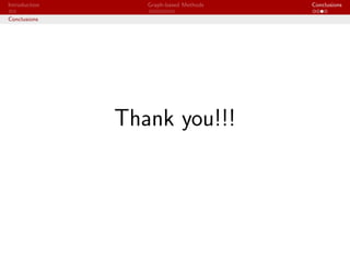 Graph Based Pattern Recognition | PDF