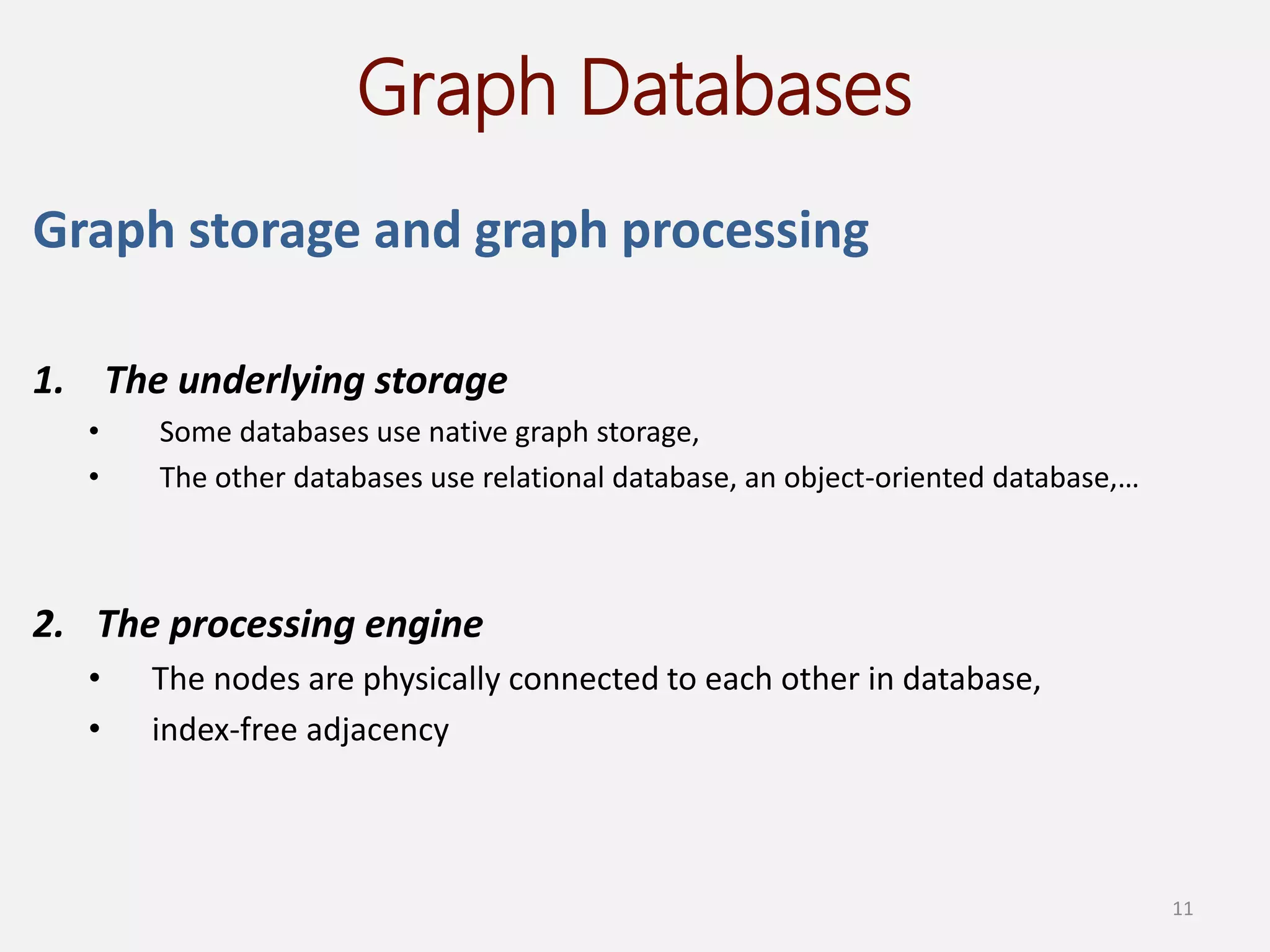 Graph and RDF databases | PPTX