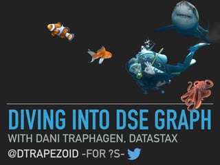 DIVING INTO DSE GRAPHWITH DANI TRAPHAGEN, DATASTAX
@DTRAPEZOID -FOR ?S-
 