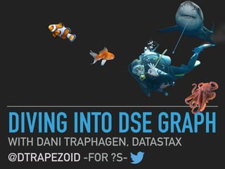 DIVING INTO DSE GRAPHWITH DANI TRAPHAGEN, DATASTAX
@DTRAPEZOID -FOR ?S-
 