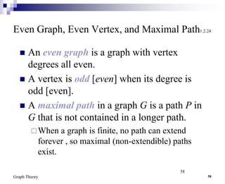 graph theory in applied mathematics with example | PPT