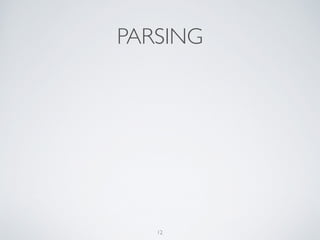 PARSING
12
 