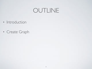 OUTLINE
• Introduction
• Create Graph
4
 
