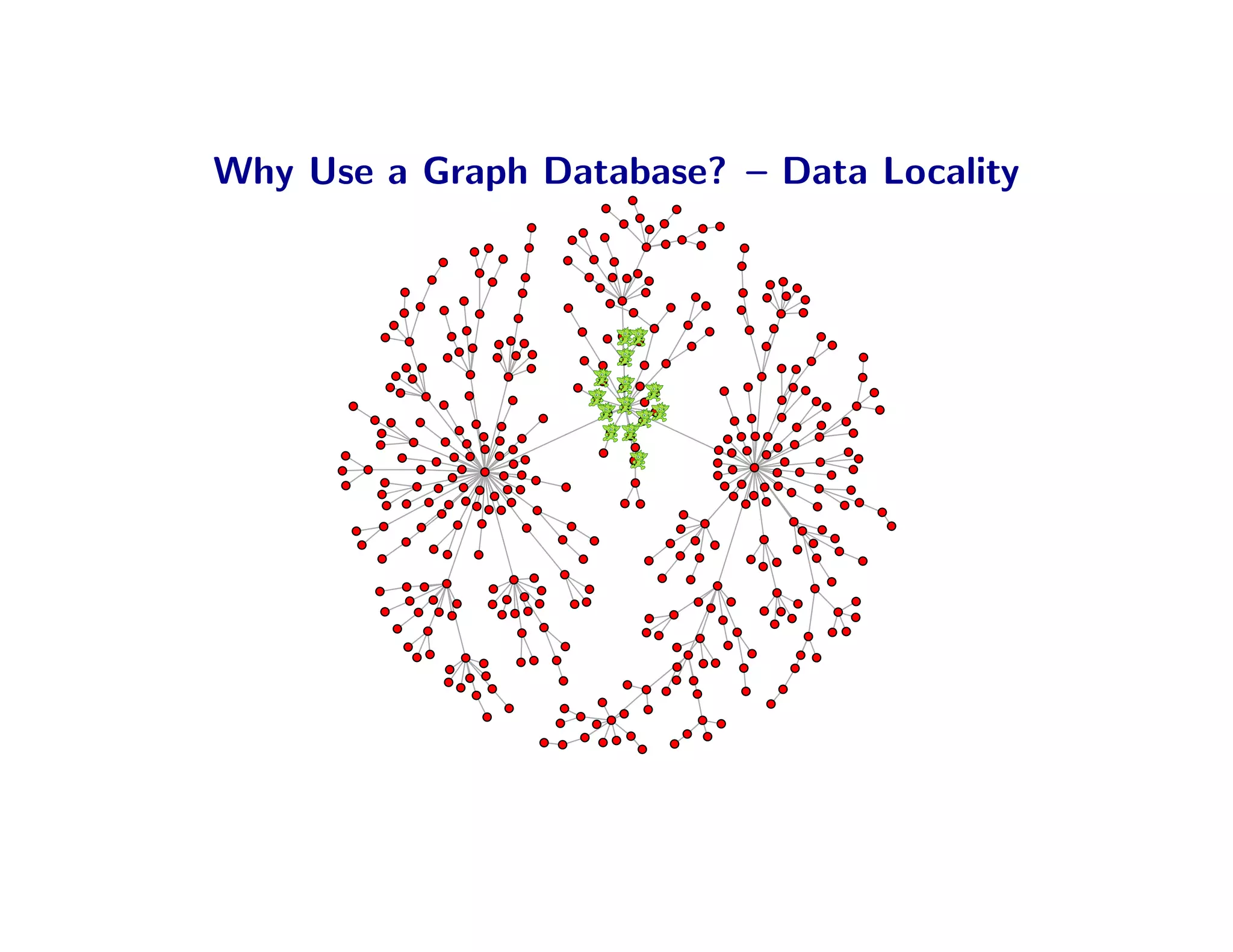 Why Use a Graph Database? – Data Locality
 