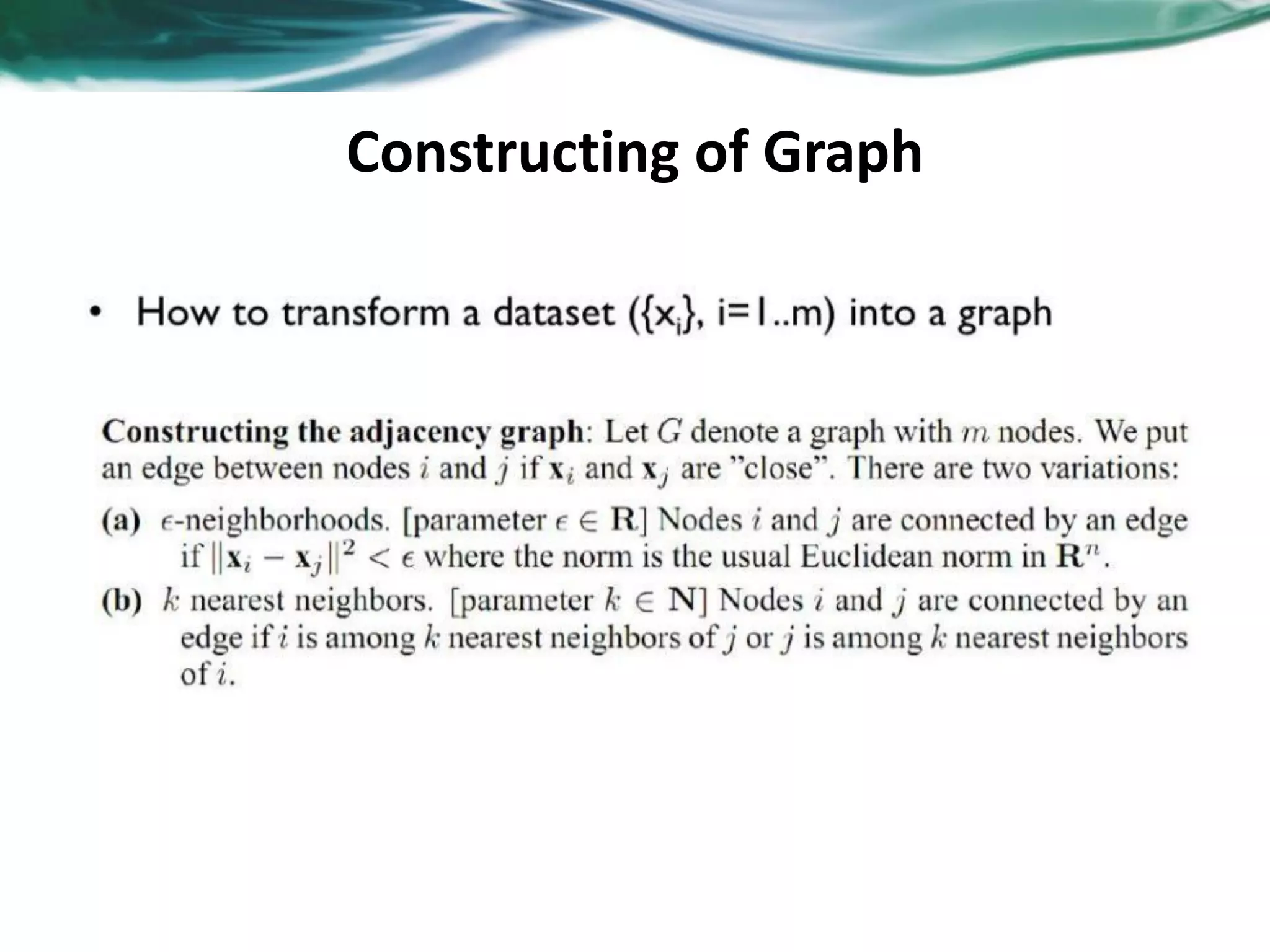 Constructing of Graph 