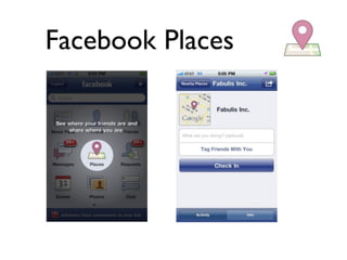Facebook Places
 