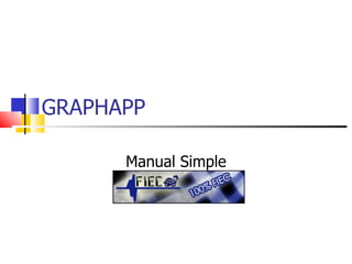 GRAPHAPP Manual Simple 