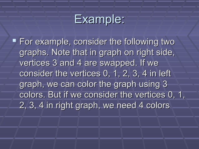 Graph Coloring : Greedy Algorithm & Welsh Powell Algorithm | PPT