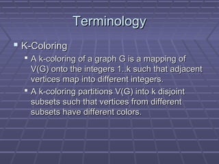 Graph Coloring : Greedy Algorithm & Welsh Powell Algorithm | PPT