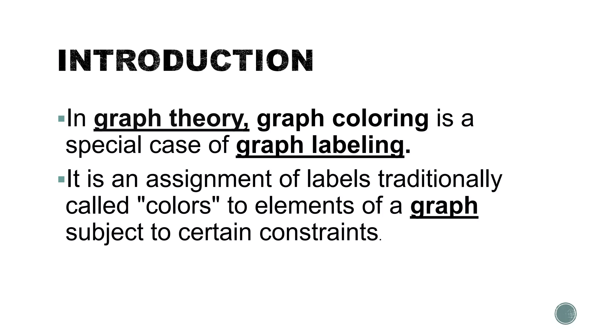 Graph coloring Algorithm | PPT