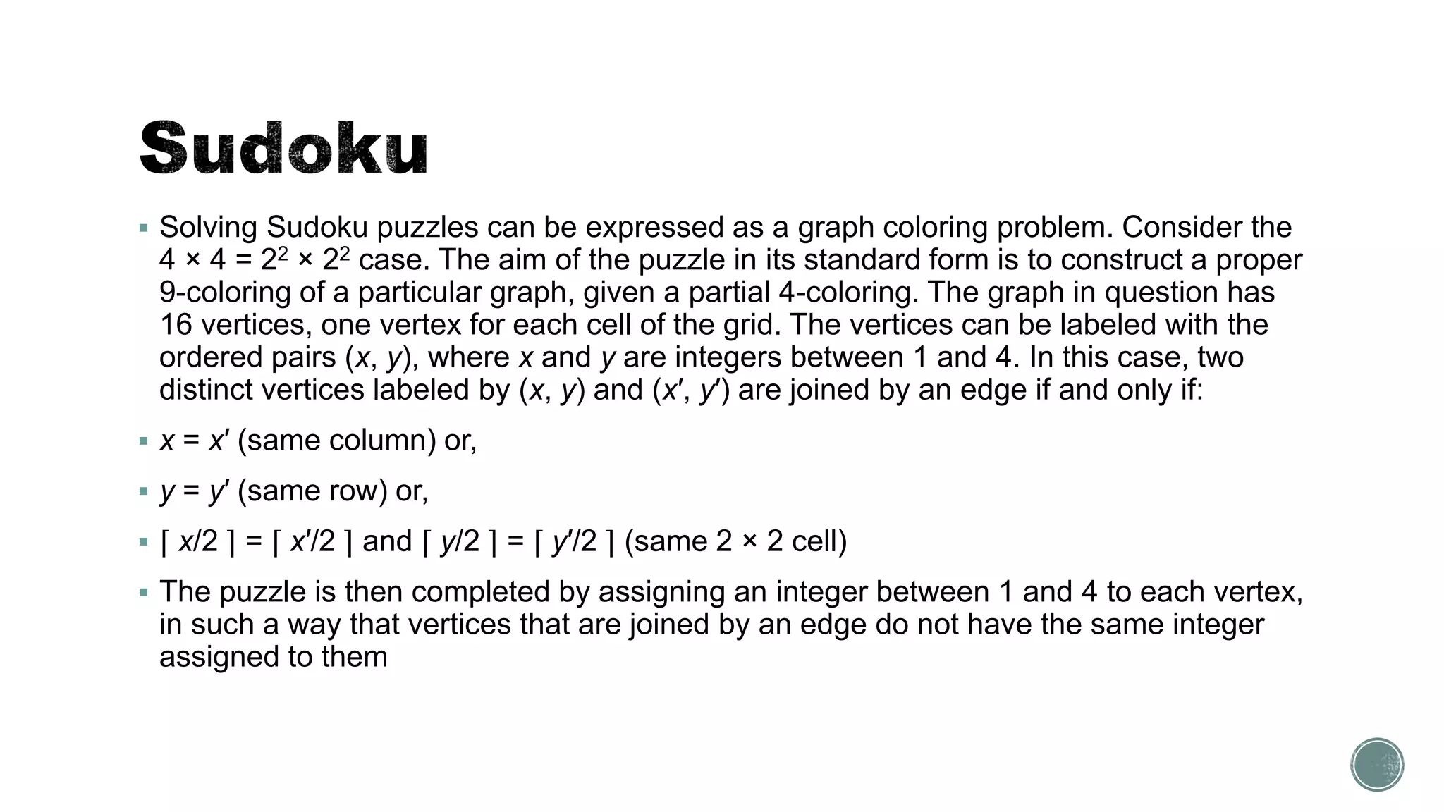 Graph coloring Algorithm | PPT