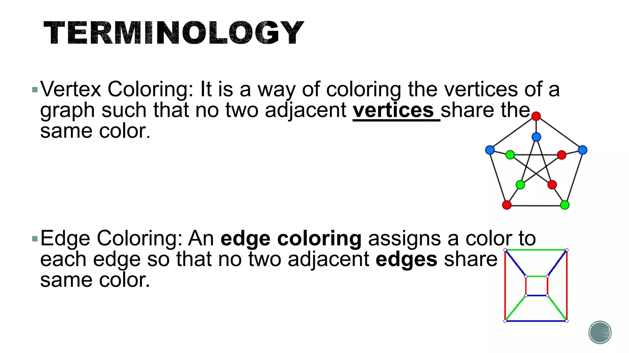 Graph coloring Algorithm | PPT