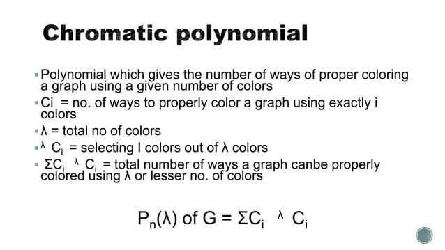 Graph coloring Algorithm | PPT