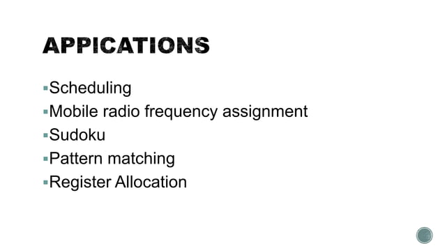 Graph coloring Algorithm | PPT