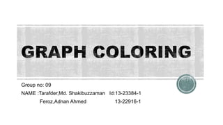 Graph coloring Algorithm | PPT