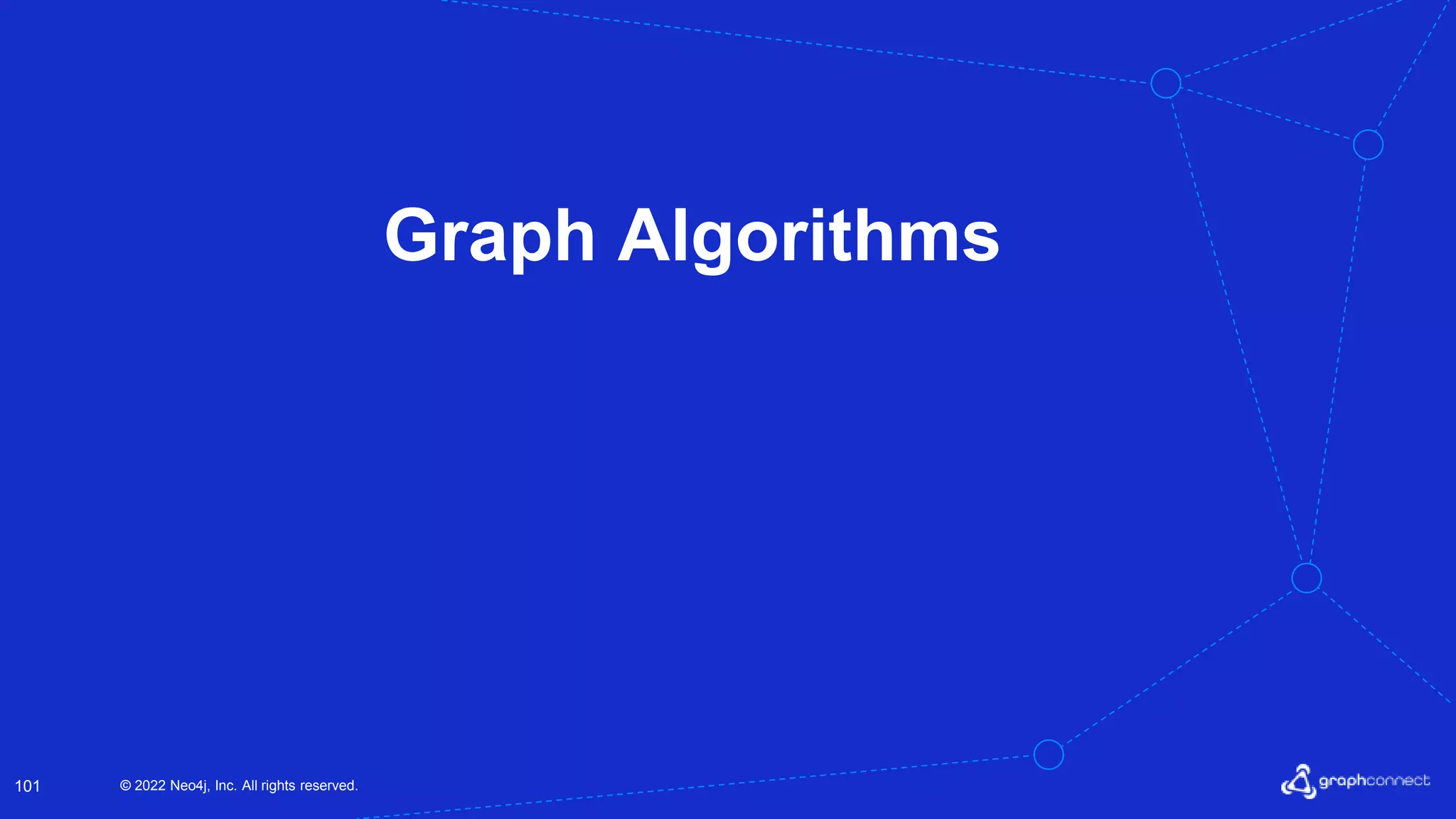 © 2022 Neo4j, Inc. All rights reserved.
Graph Algorithms
101
 