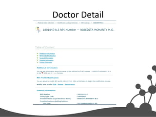 Doctor Detail

 