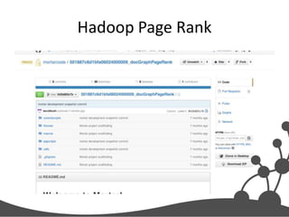 Hadoop Page Rank

 