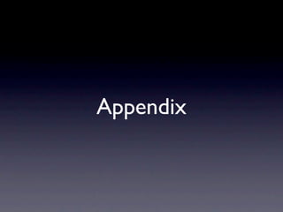 Appendix
 