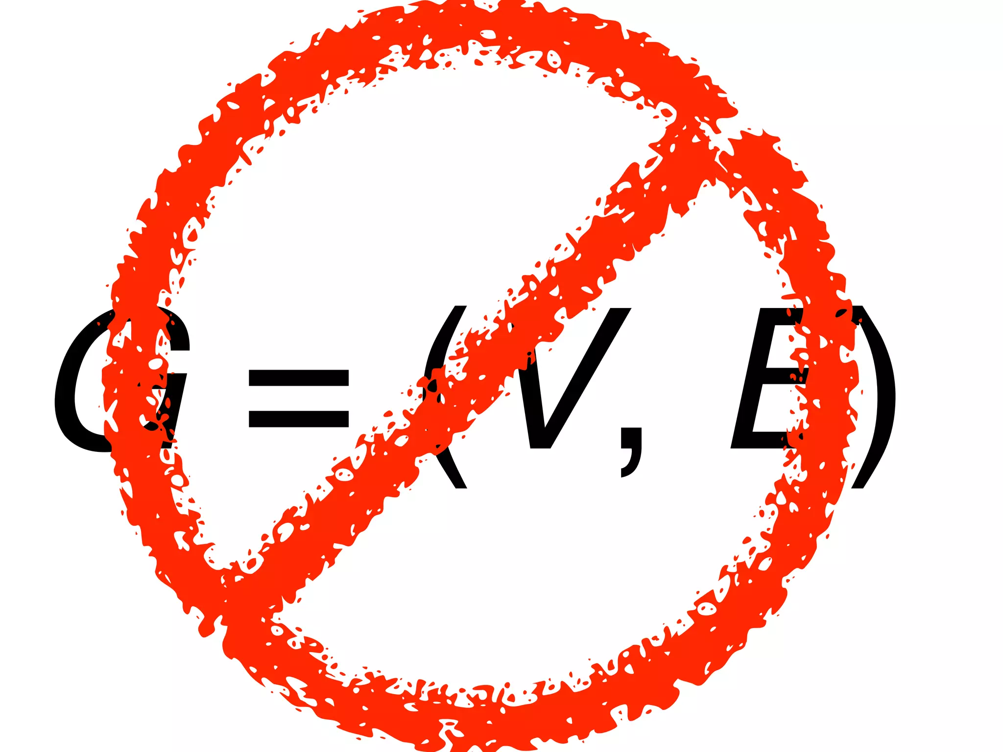G = (V, E)
 