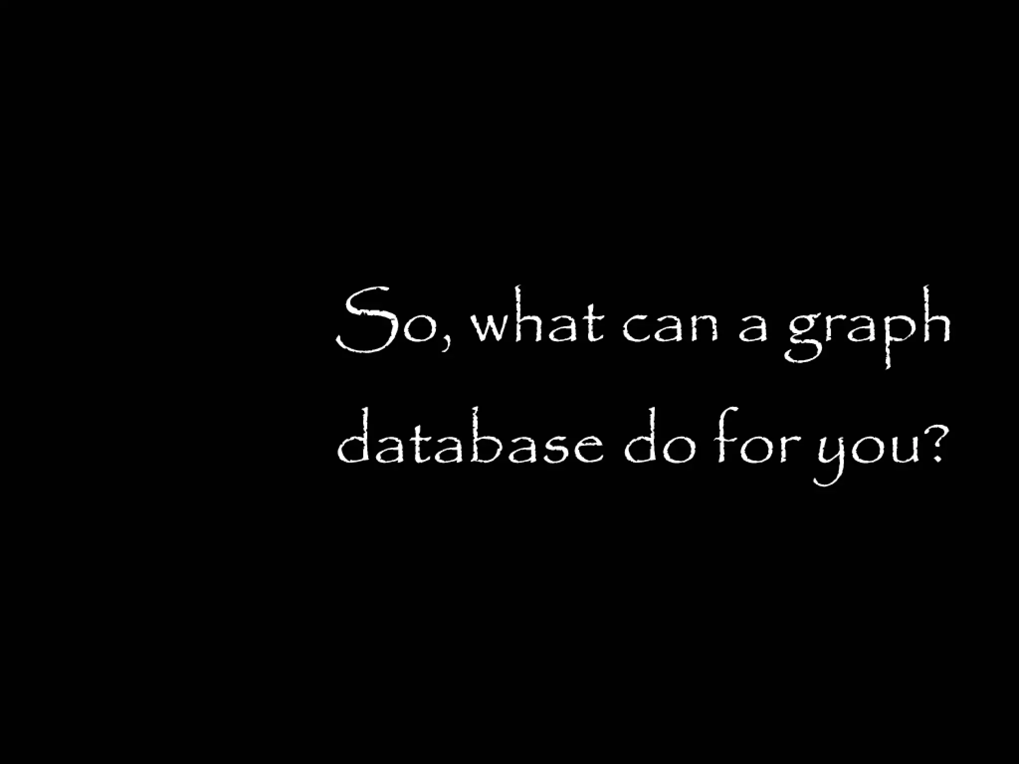 Graph database super star