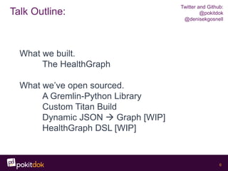Graph Day Texas: Open Source Graph Projects from PokitDok | PPT