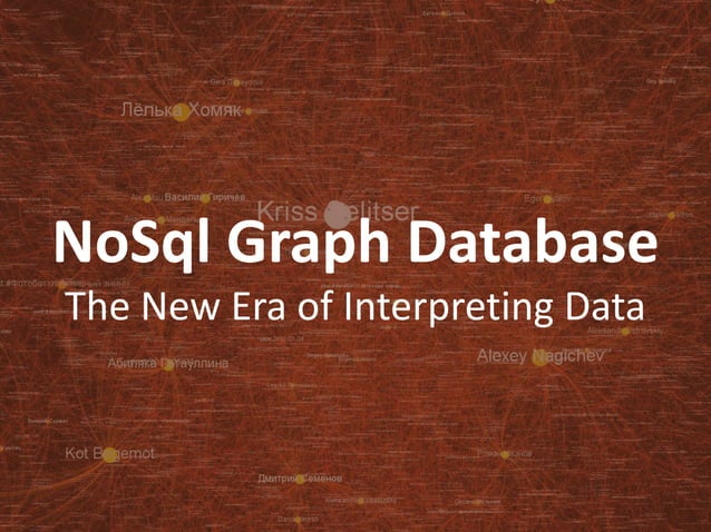 NoSQL Graph Databases - Why, When and Where | PPTX | Databases ...