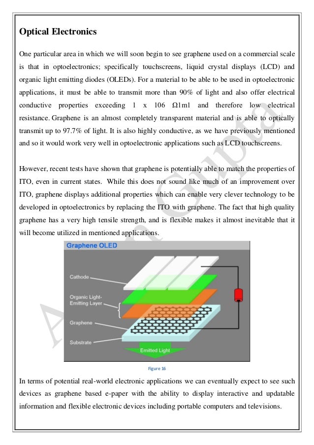 What is graphene used for image