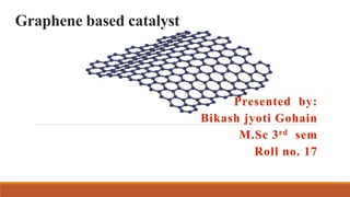 Graphene based catalyst
 