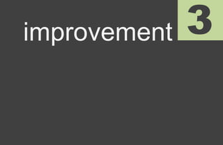 1improvement 3
 