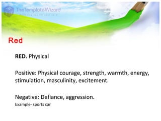 Graphic Designing Psychology of Color | PPT