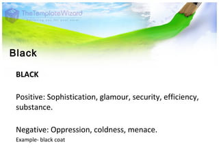 Graphic Designing Psychology of Color | PPT