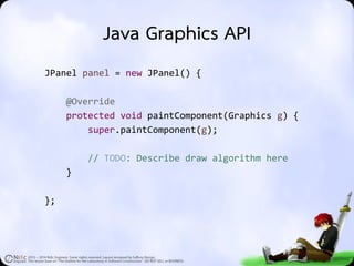2D Graphics and Animations in Java World | PDF
