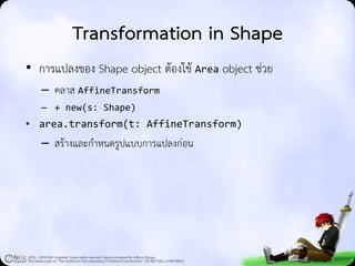 2D Graphics and Animations in Java World | PDF