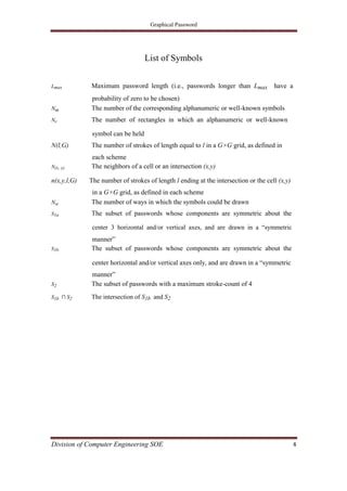 Logic Alphanumeric Password Presentation on Graphical password-technology to make system more ...