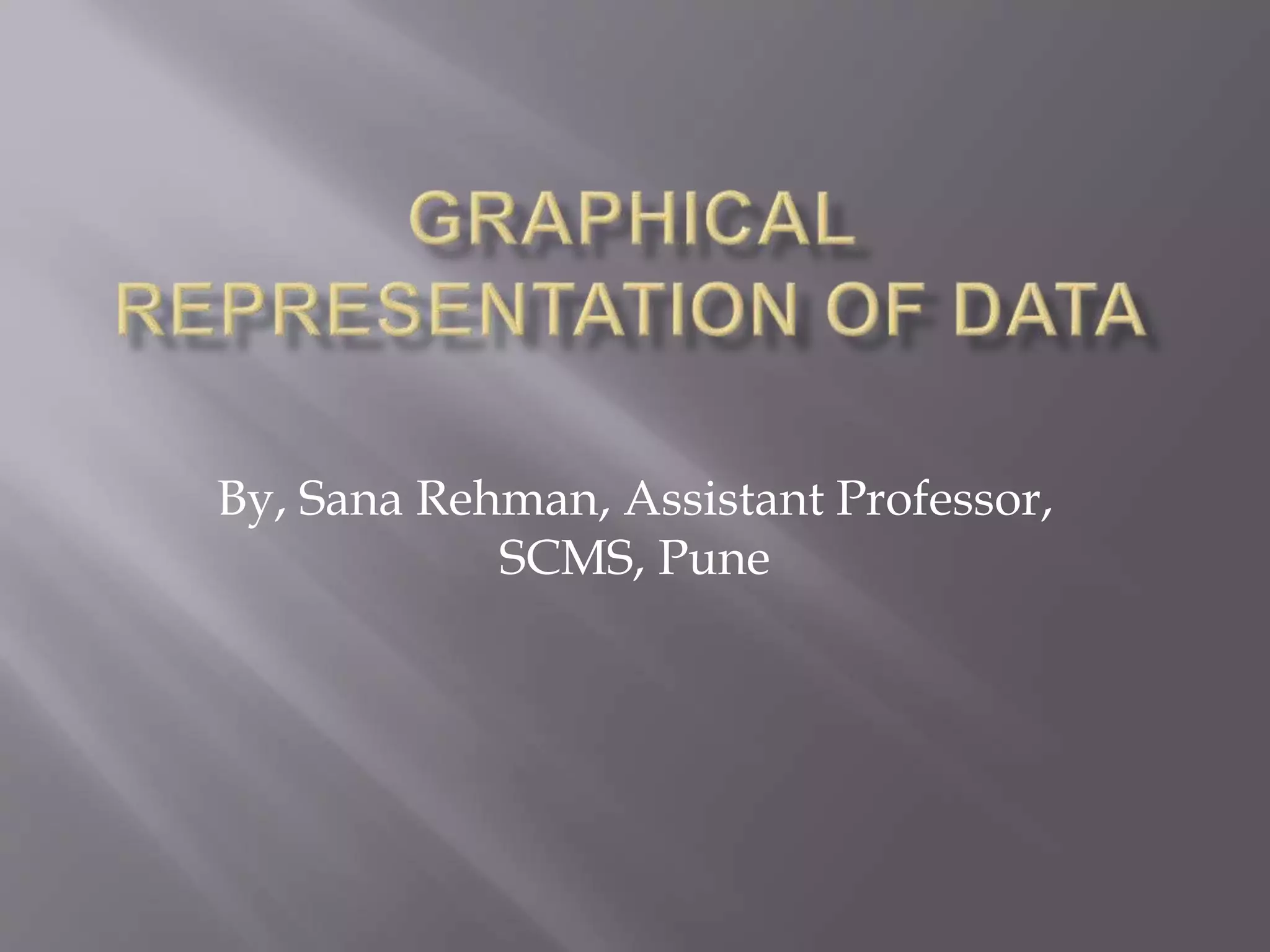 Graphical Representation of Data | PPT
