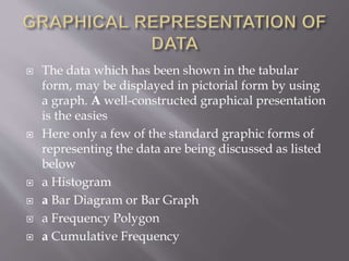 Graphical Representation of Data | PPTX