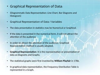 Mastering Graphical Representations in Data Analysis | PPTX