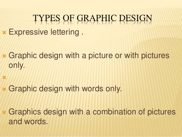 types of graphic design