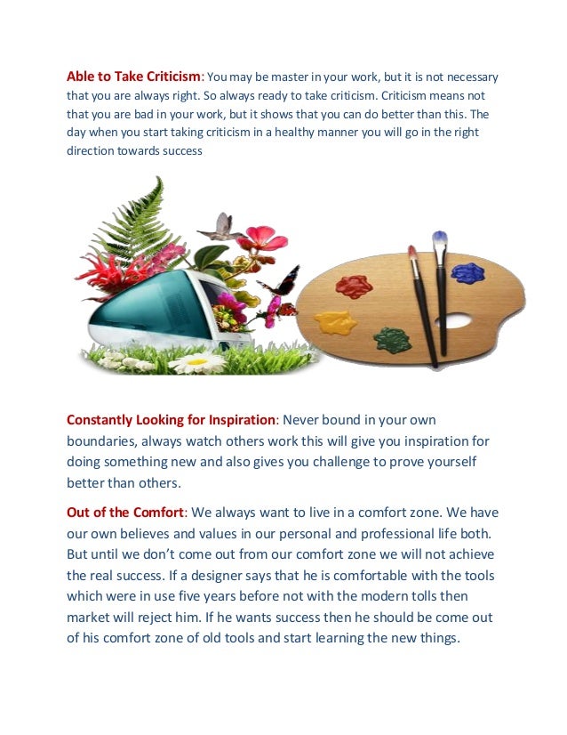 Qualities Of Graphic Designer