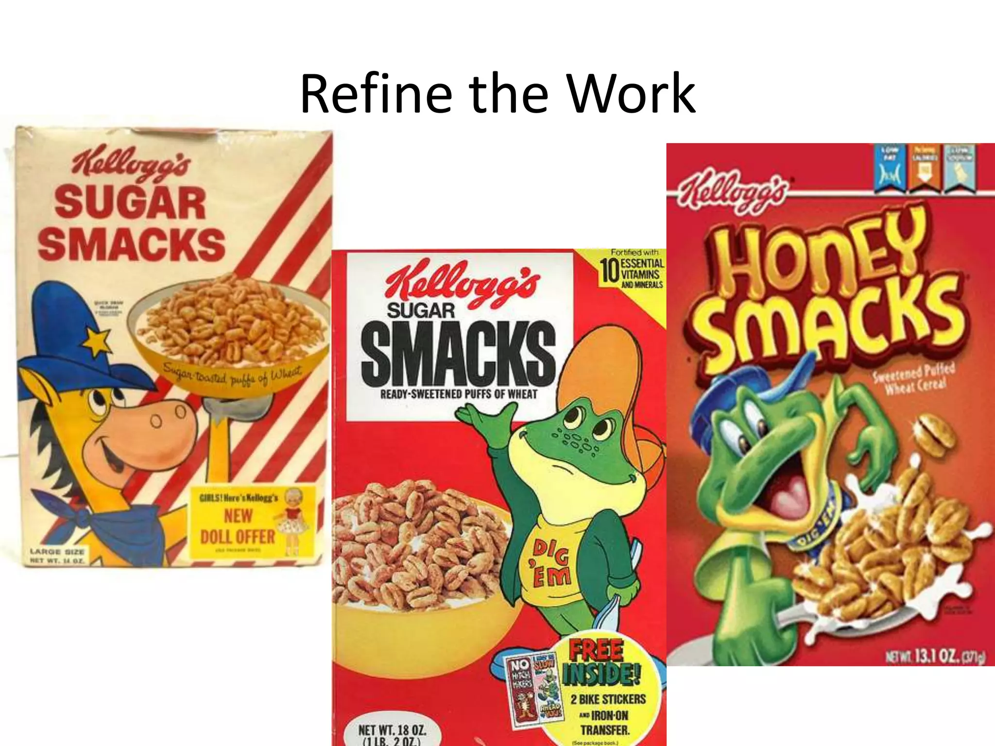 Graphic design cereal box va comp | PPTX