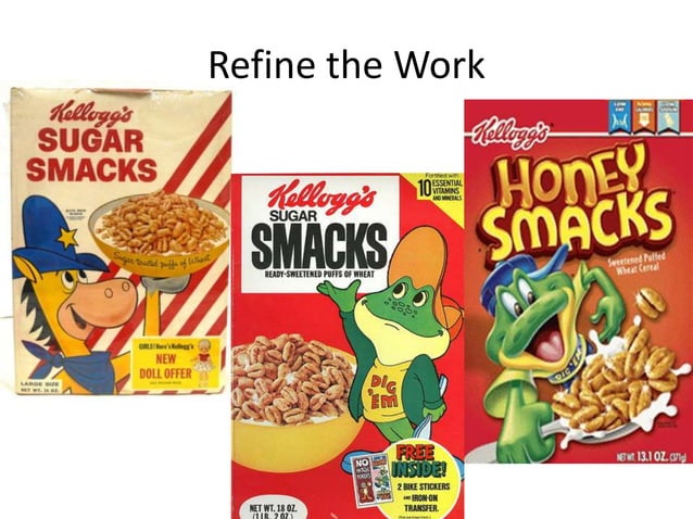 Graphic design cereal box va comp | PPTX