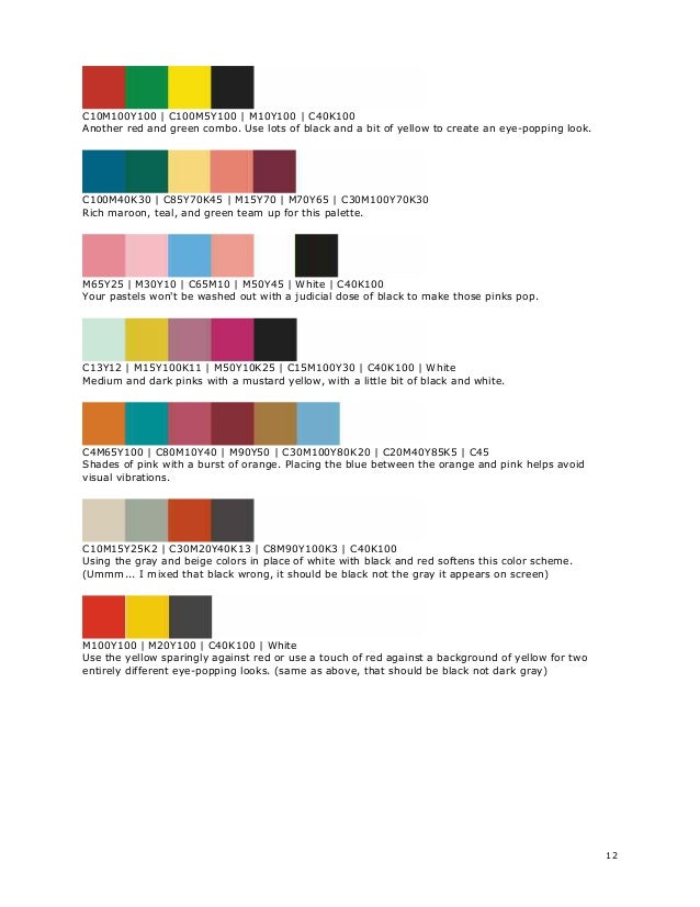 graphic design colors