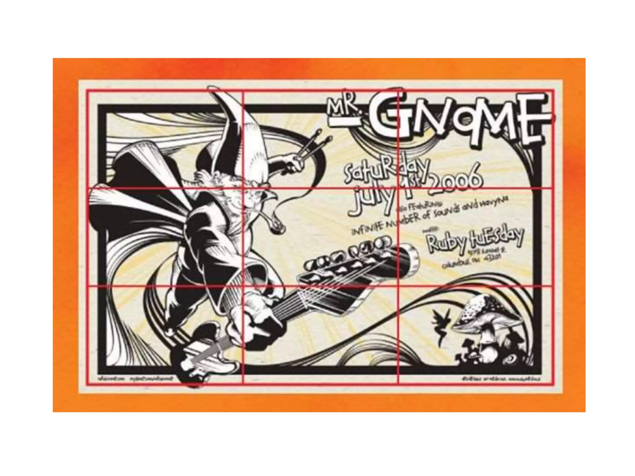 Graphic design composition